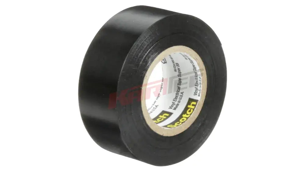 Schwarzes 3m isolierband 19 x 0,18 mm 6 m mit scotch logo ideal für birel art chassis und isolierband schwarz verwenden