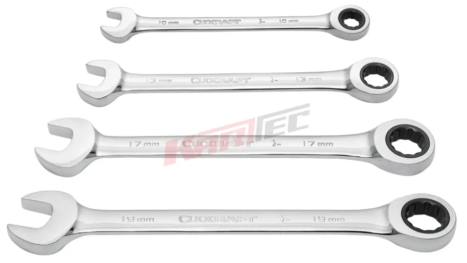4-t. GearWrench Satz 10-13-17-19 mm