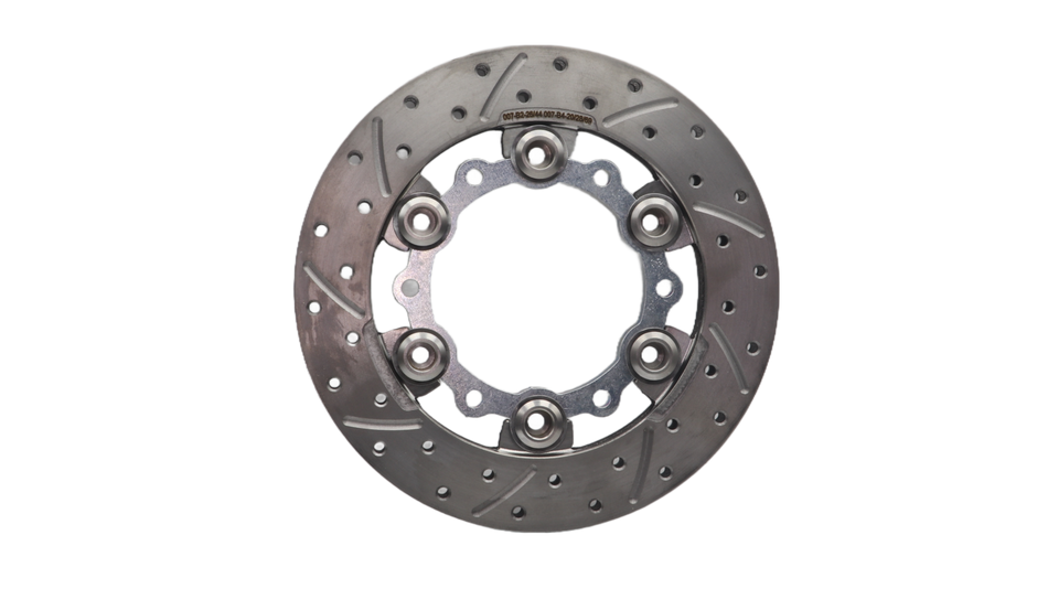 Bremsscheibe hinten 80 x 180 x 16G komplett