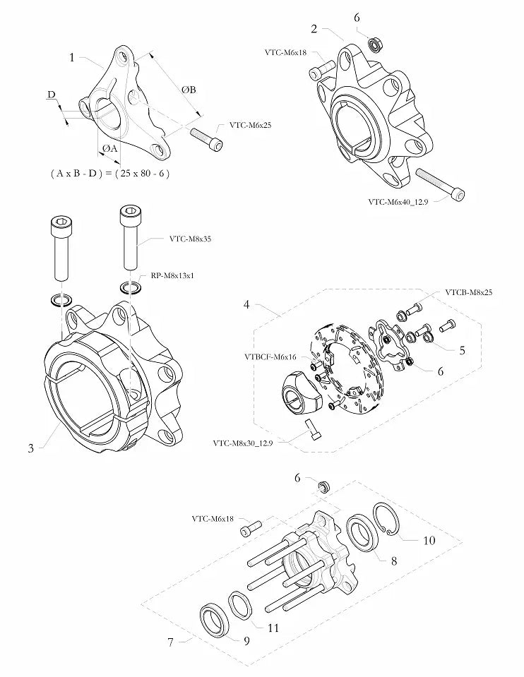 Bremsscheibenträger