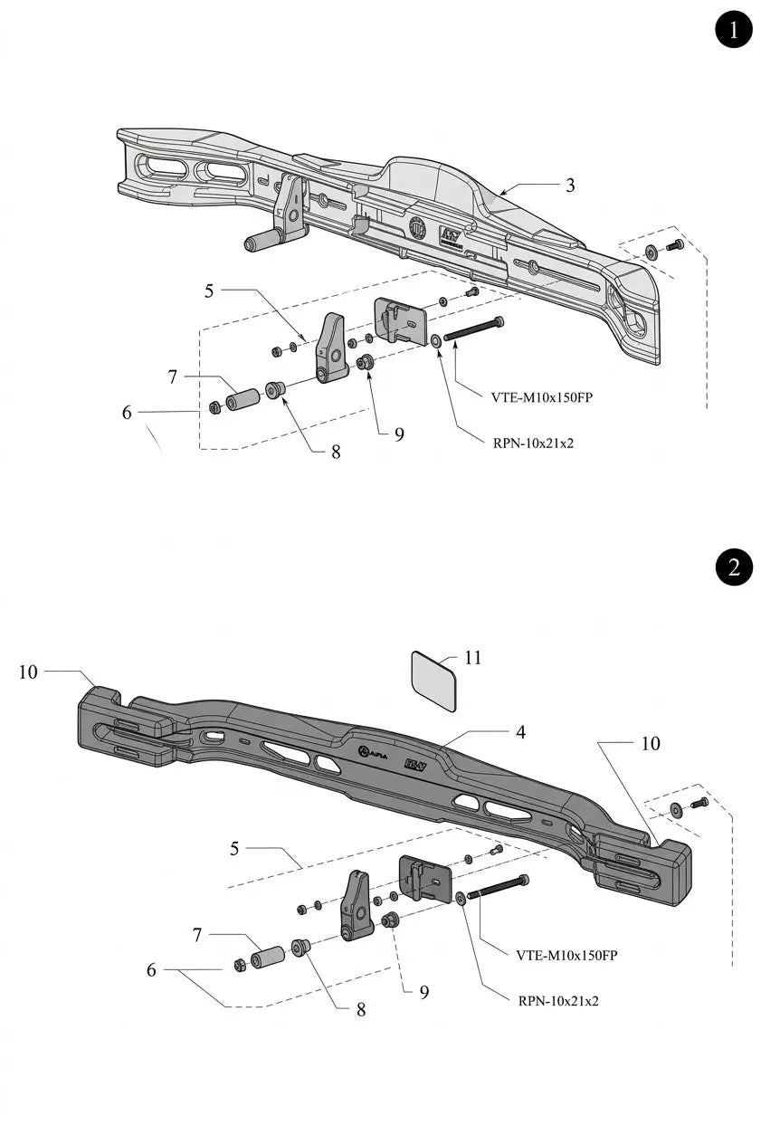 Heckauffahrschutz und Zubehör