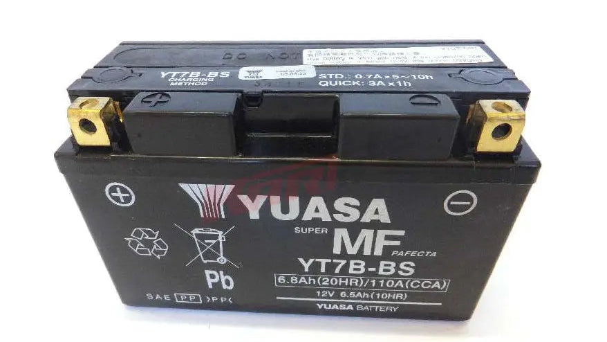 Batterie Rotax Yuasa standard befüllt - Rotax Batterie Yuasa