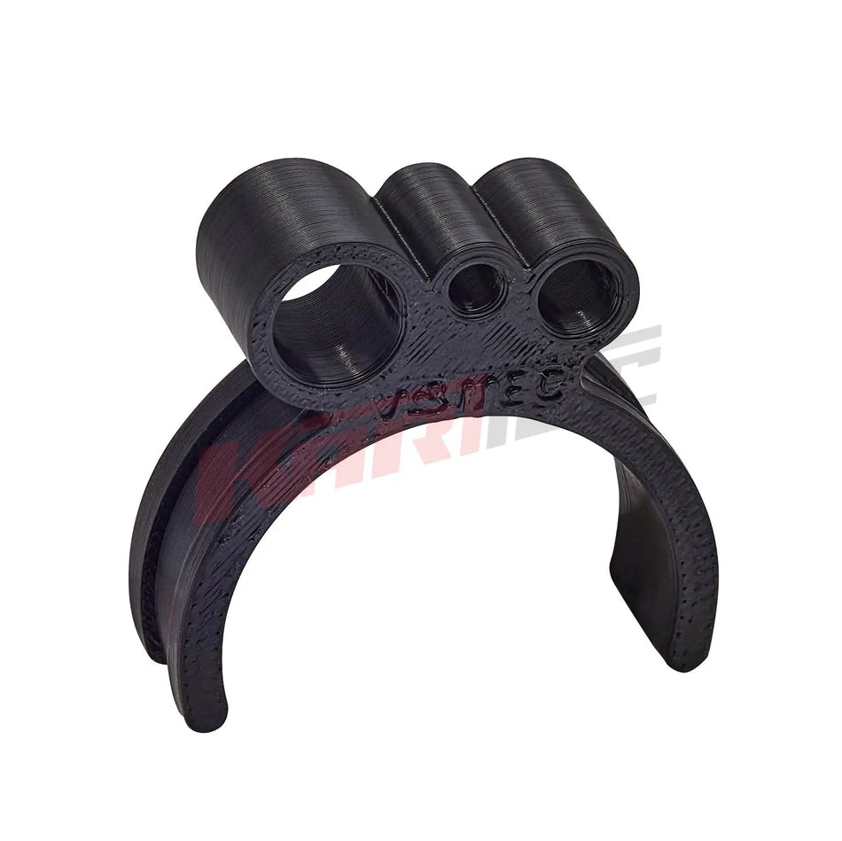 Halter Rotax Benzinschlauch Gaskabel und Drehzalgeber Kabel für 30 mm Rohr geschlossen