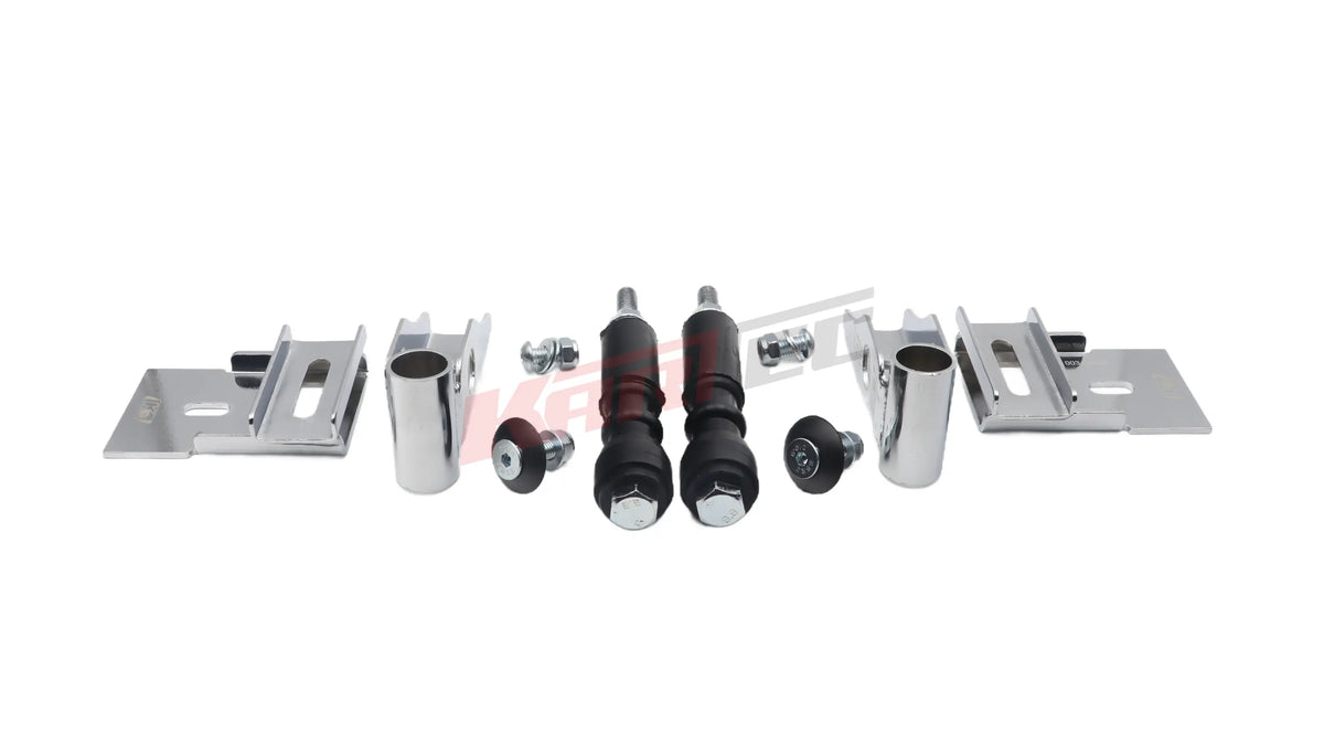 Haltesatz 30 mm Heckstoßstange KG CIK komplett