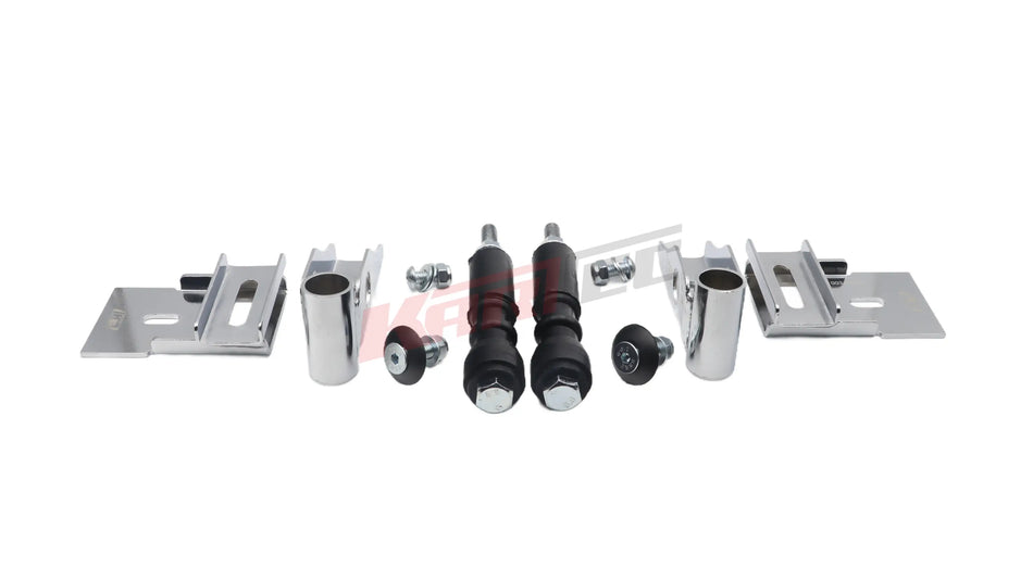 Haltesatz 30 mm Heckstoßstange KG CIK komplett