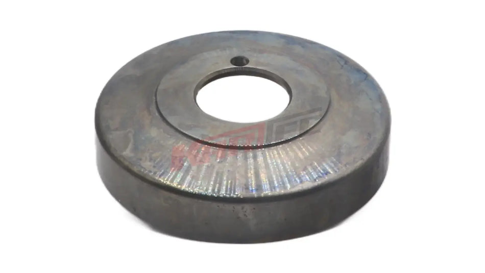Silver metallische kupplungsglocke rotax ohne ritzel mit zentralem loch und radialen rillen