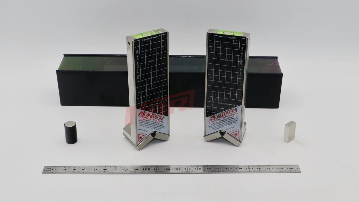 Laser für Lenkgeometrie