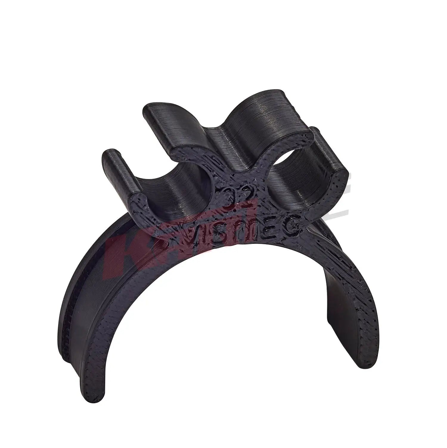 Schlauchführung 2 x 8 mm offen für 32 mm Rohr