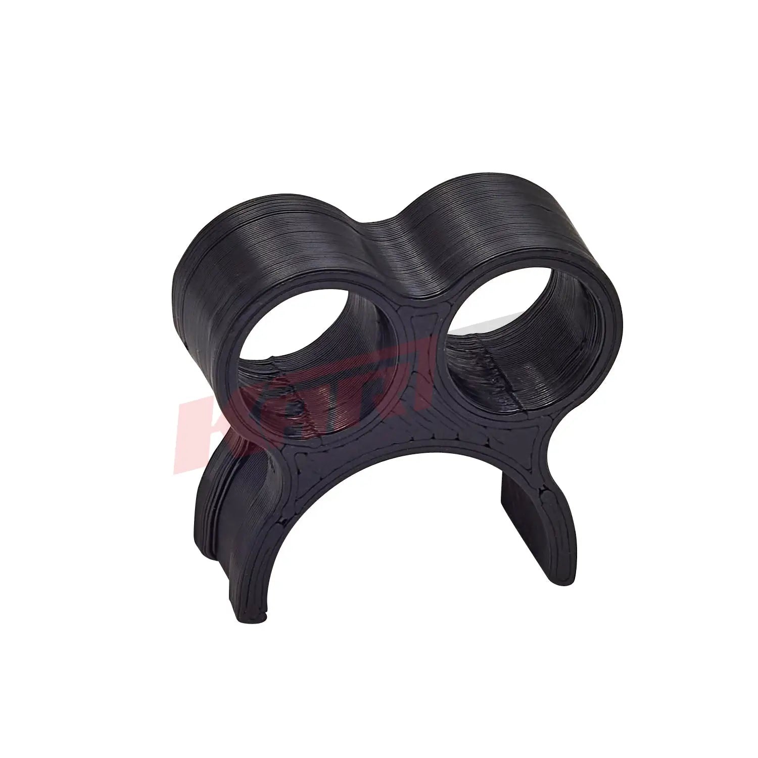 Schlauchführung 2 x 9 mm für 18 mm Rohr