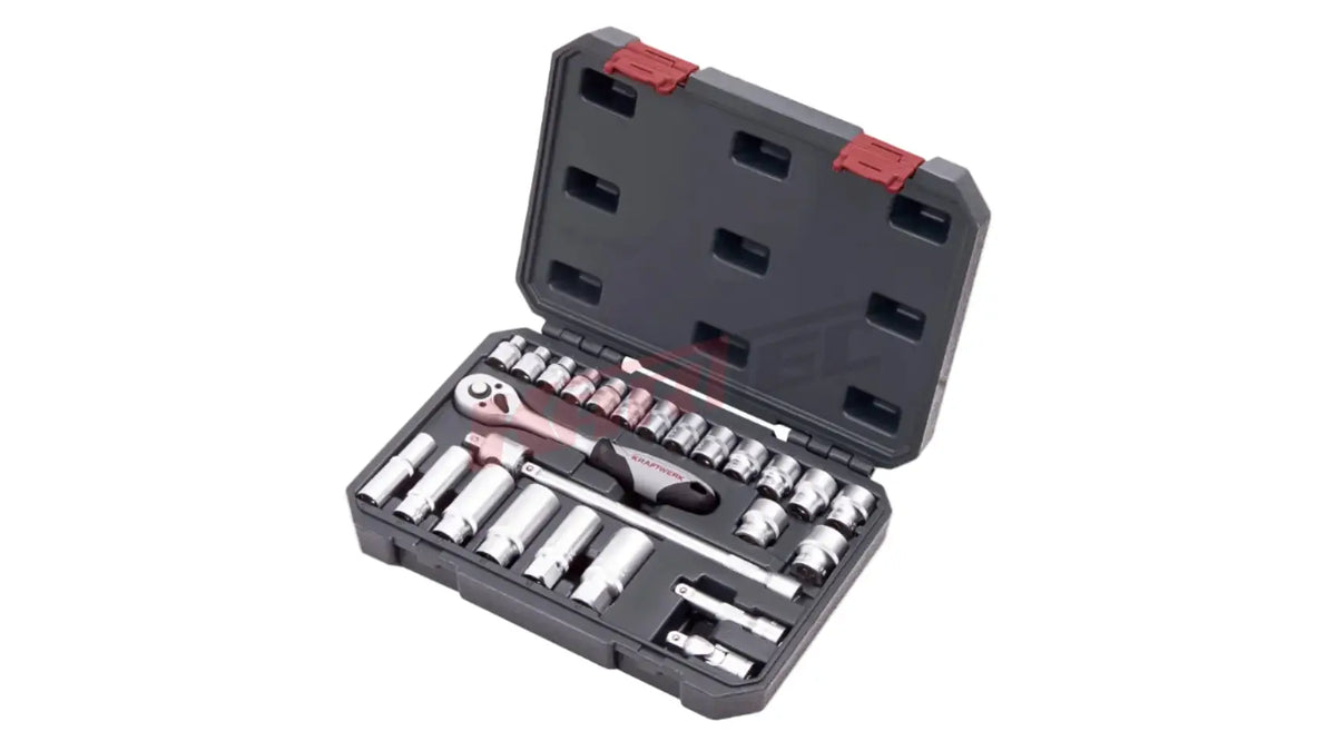Steckschlüssel-Satz 3/8’’ 26-tlg.